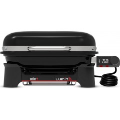 Barbacoa Eléctrica Weber Lumin Smart Compact Negra Cód. 1500690