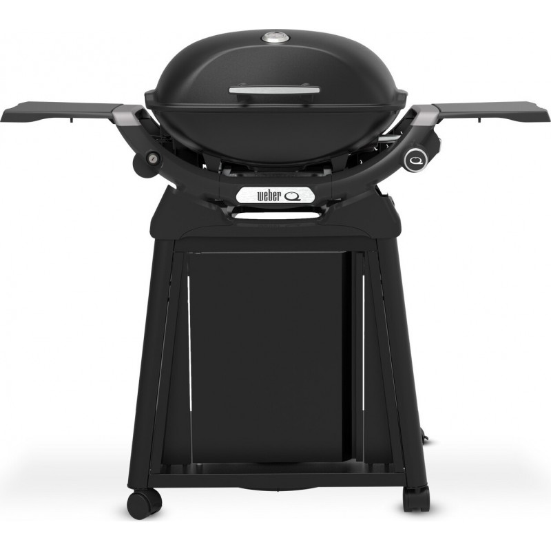 Barbacoa de Gas Weber Q 2200N Con Carro Negro Cód. 1501110