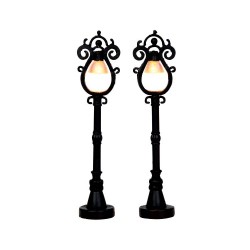 Parisian Street Lamp S/2 Cod. 44757