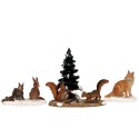 Woodland Animals Set of 4 Cod. 12516