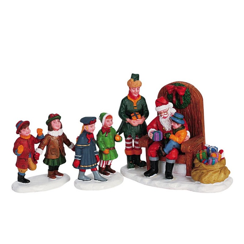 Visiting Santa Set of 3 Cod. 62276