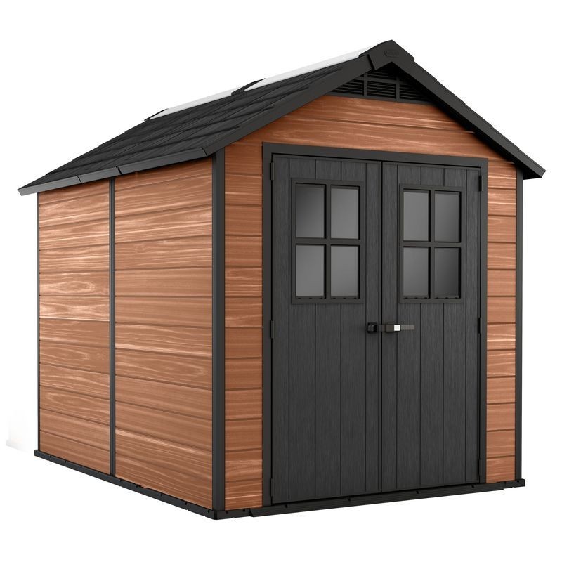 Keter Resin Garden Shed NEWTON WOODSHIELD 759