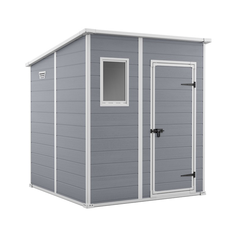 Keter Resin Garden Shed MANOR Pent 6x6