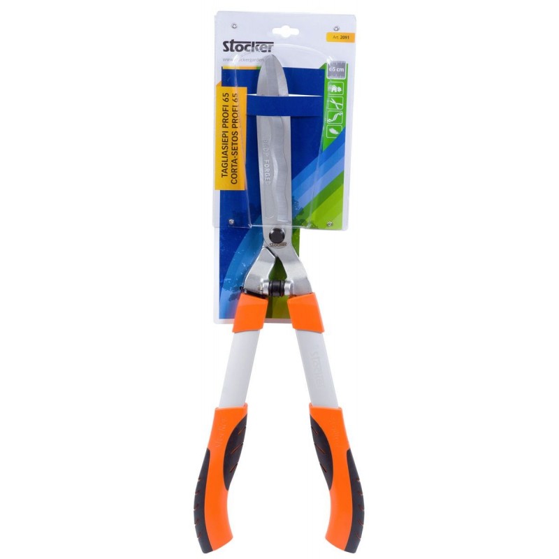 Stocker Profi 65 hedge trimmer with wavy blades