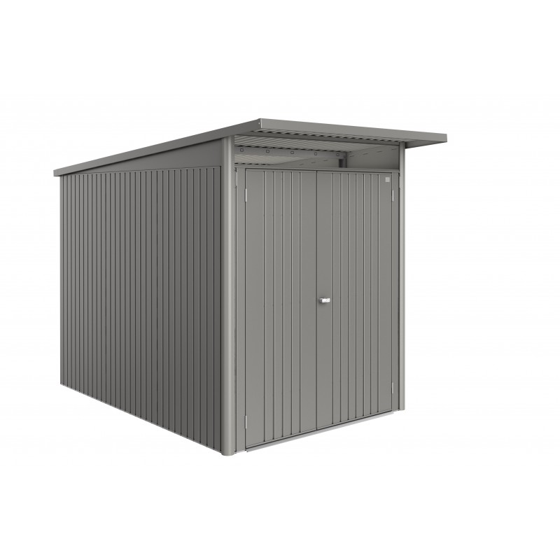 AVANTGARDE A3 ECO Biohort Metal Garden Shed with Double Door