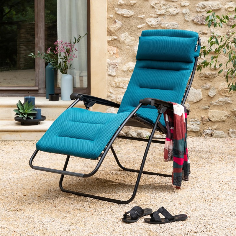 Reclining Armchair Deckchair RSX CLIP AirComfort LaFuma LFM2058 Coral Blue