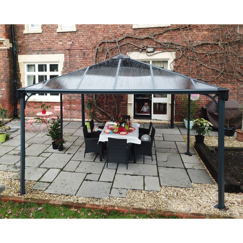 Canopia Martinique Aluminum Gazebo 3.6X5 m