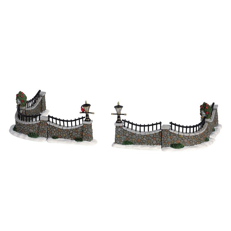 Stone Wall Set of 6 Ref. 63576