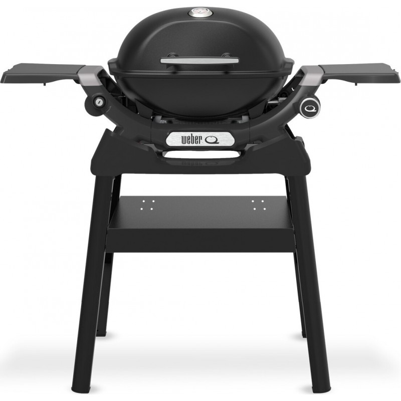 Weber Gas Barbecue Q 1200N Gas With Black Stand Ref. 1501087