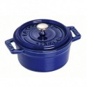 Cocotte 30 cm Bleu Foncé en Fonte