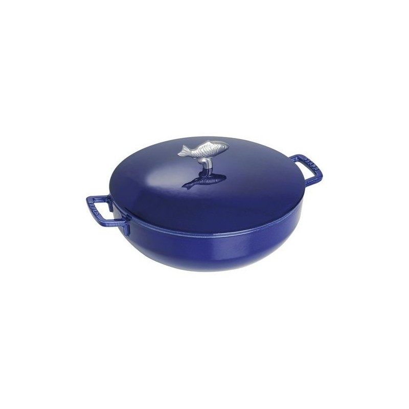 Cozziera 28 cm Dark Blue in Cast Iron