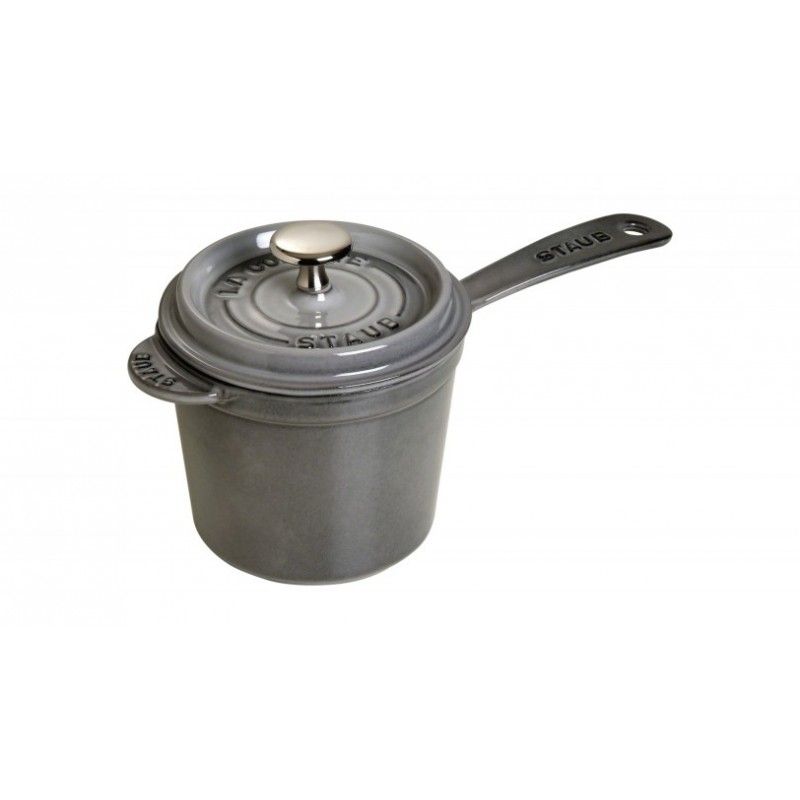 Casserole Ronde 18 cm Gris Graphite en Fonte