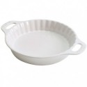 Round Cake Tin 30 cm White in Ceramic