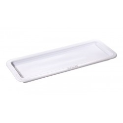 Serving Tray 36 x 14 cm White in Ceramic