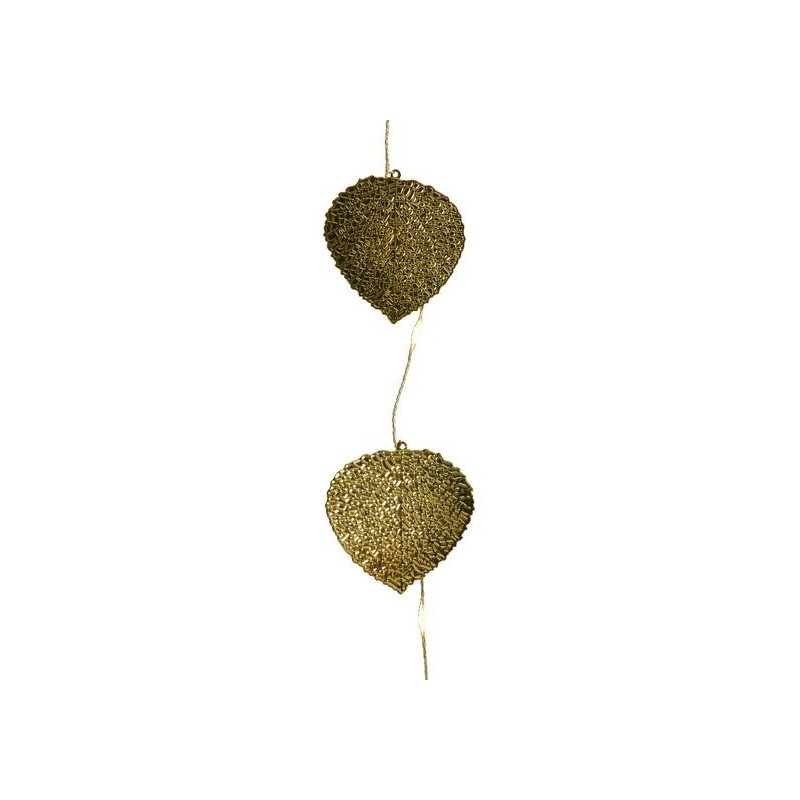 Gold/Classic leaf-shaped micro led dim 190 cm-20L