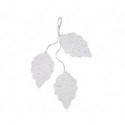 White leaf White dim 12x23 cm