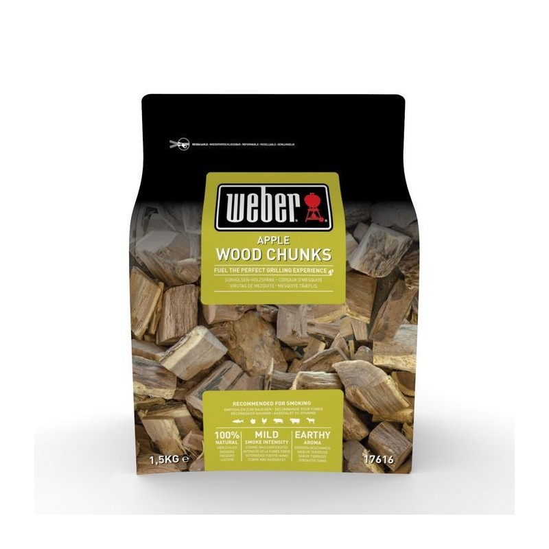 Weber Apple Wood Chunks Ref. 17616