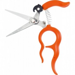 Stocker Stainless steel grape harvest scissors 20 mm blade 55 mm