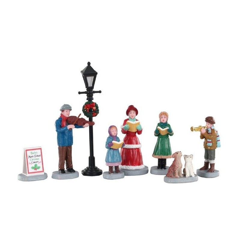 Baily's Music School Carolers Set of 8 Réf. 02949