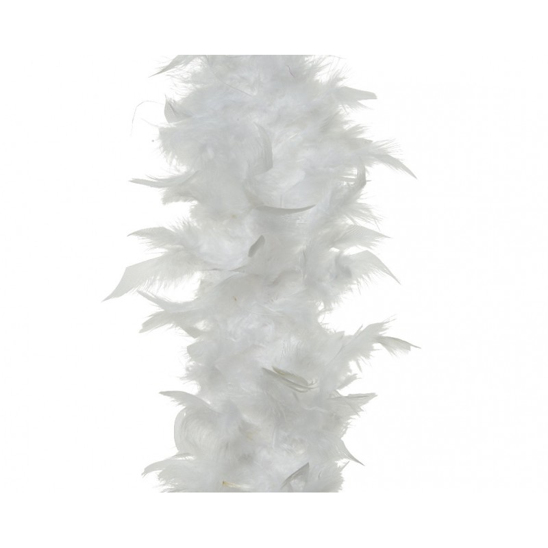 Boa Plume Blanche 150 cm dadolo shop