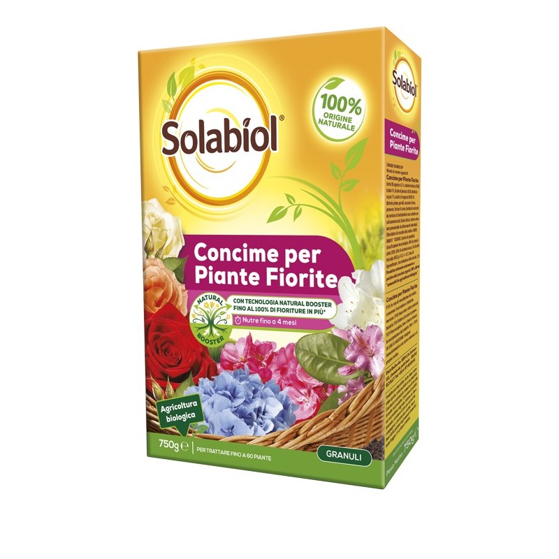 Engrais pour plantes fleuries 750 g SBM