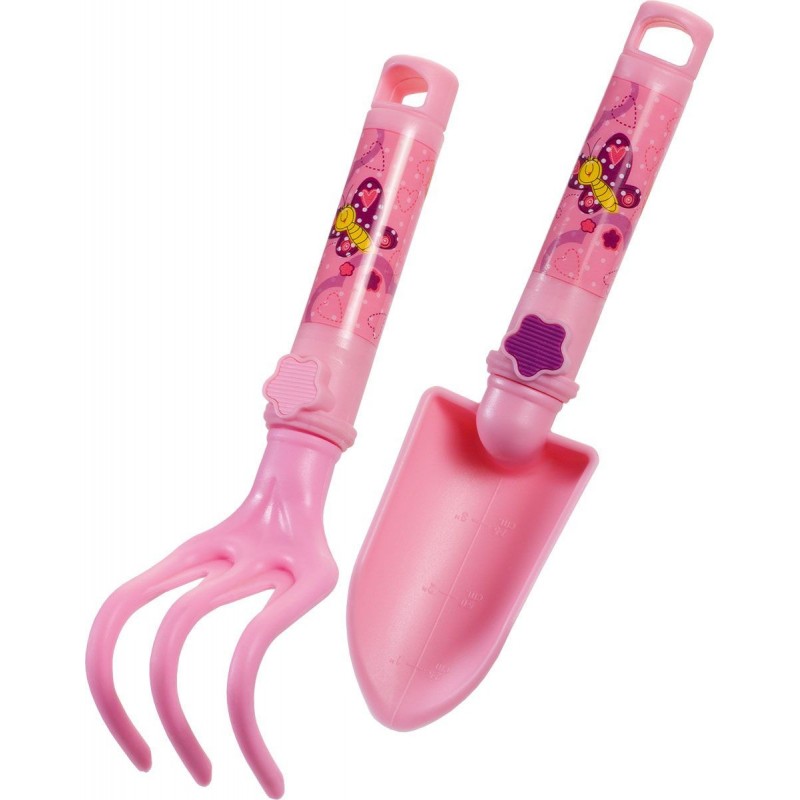 Stocker Pink KIDS GARDEN Gardening Tool Set