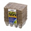 Stocker Set pot in peat fiber 12 x 16 x h6 cm