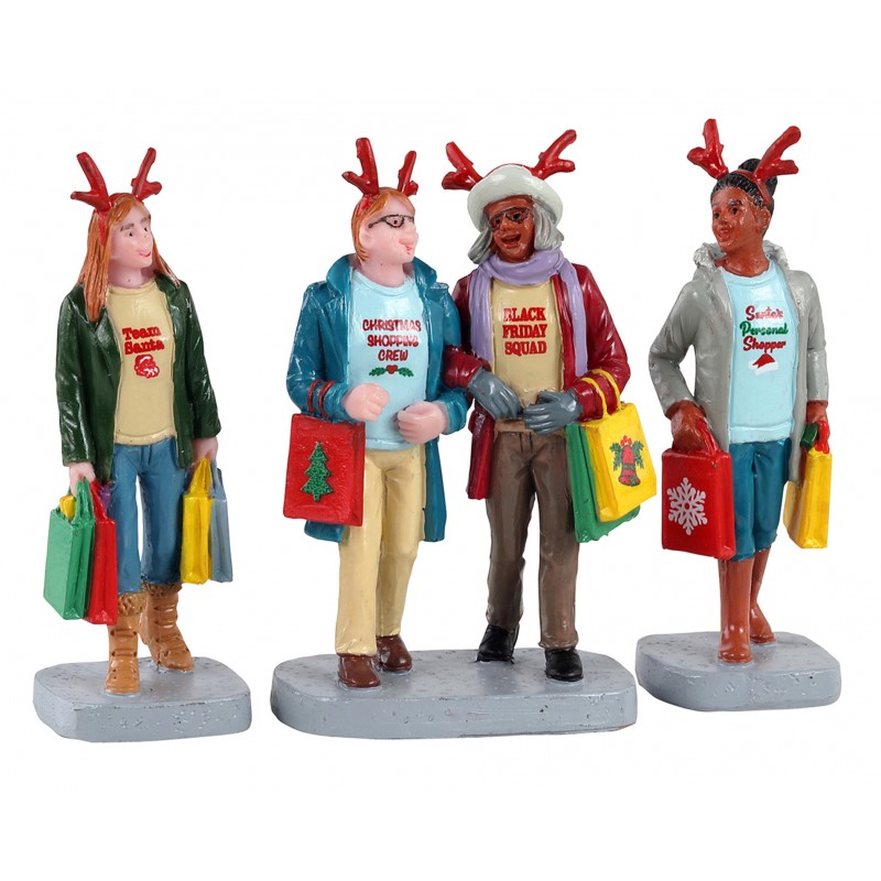 Girls Christmas Shopping Trip Set Of 3 Réf. 12026