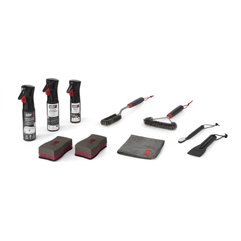 Kit de Nettoyage pour Barbecues à Gaz en Acier Inox Weber Réf. 18283