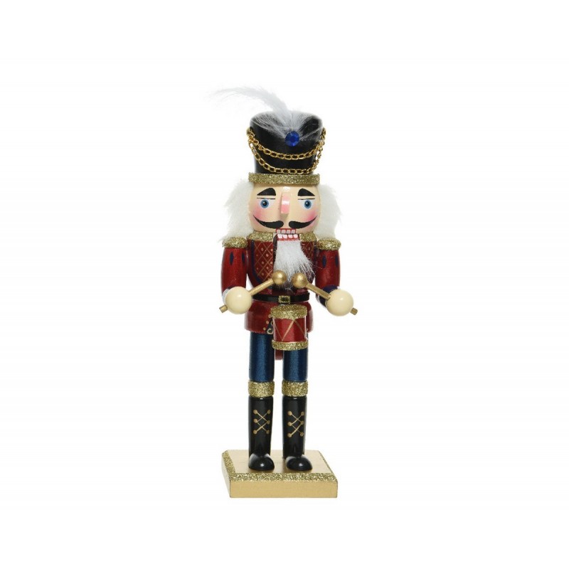 Nutcracker soldier in wood 38 cm.