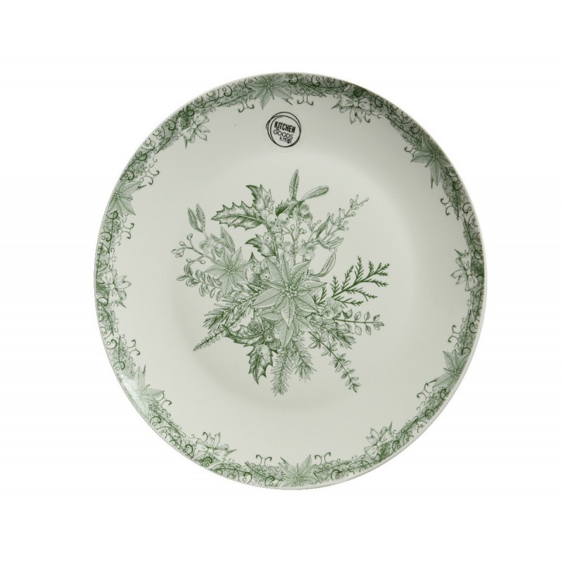 Assiette en porcelaine 26 cm.