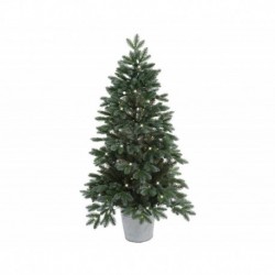 Trondheim Illuminato Sapin de Noël h120Ø65cm PE+PVC