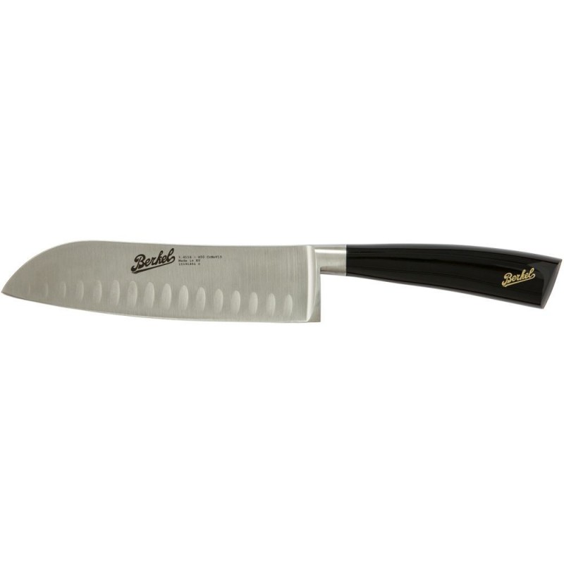 Couteau Berkel Elegance Santoku 18 cm Noir