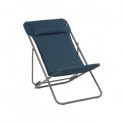 Deck Chair MAXI TRANSAT + BEC LaFuma LFM5175 Bleu Encre