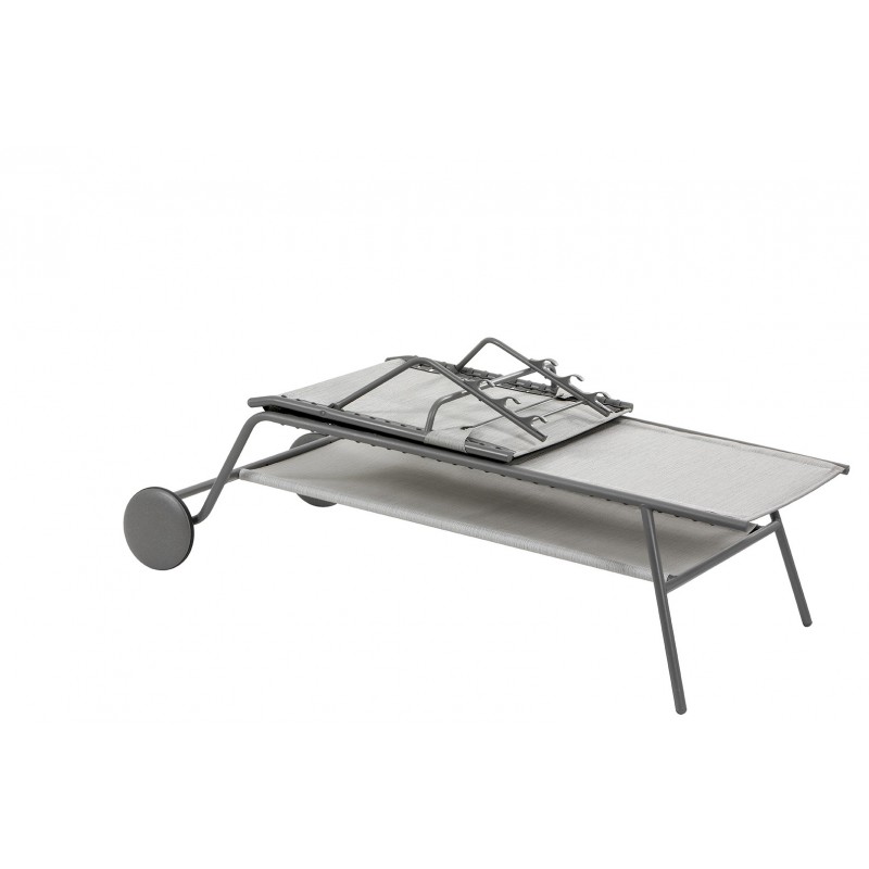 MIAMI HIGH DUO cot LaFuma LFM5172 Galet