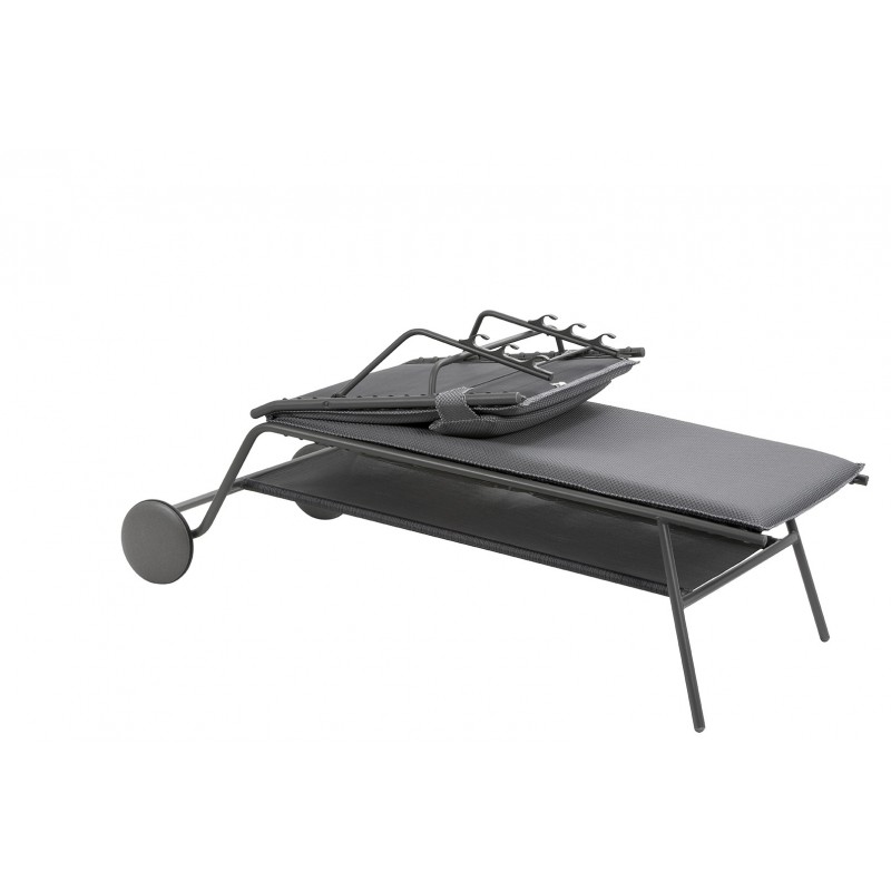 MIAMI HIGH BEC cot LaFuma LFM5174 Silver