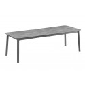 Table ORON L 190/250 x 100 cm LaFuma LFM5179 Ciment