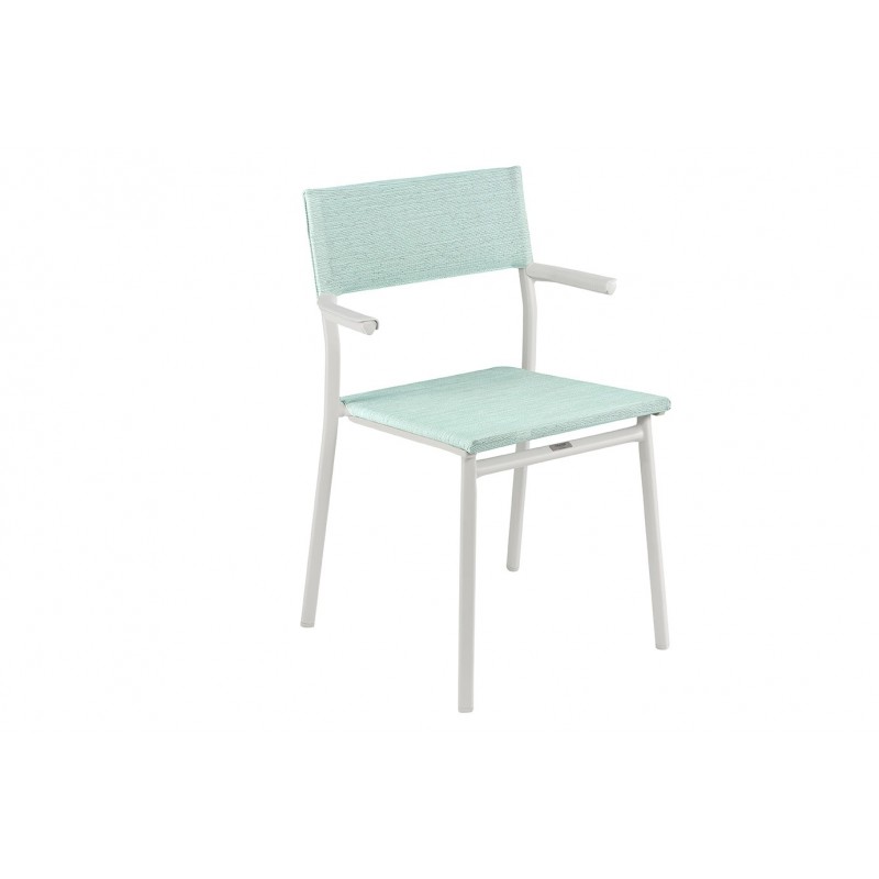 Stackable chair with armrests ORON LaFuma LFM5067 Mistral