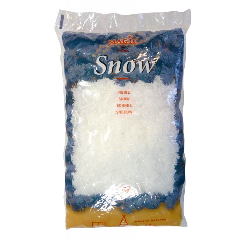 Peha Sac de neige artificielle en gros flocons en poudre 4 l