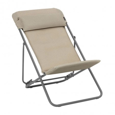 MAXI TRANSAT PLUS Chaise longue BeComfortLaFuma LFM5175 Moka