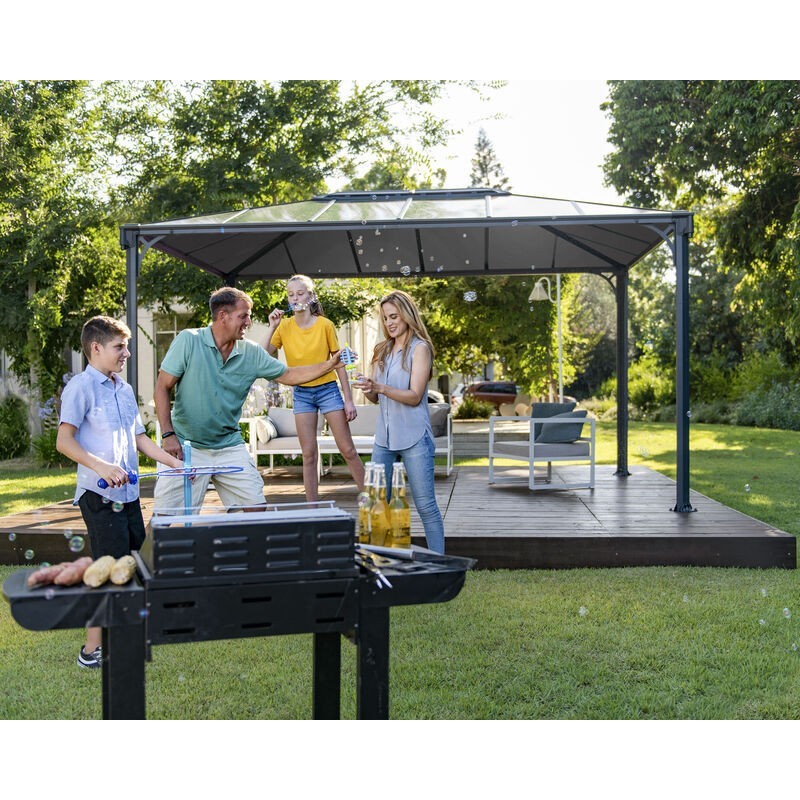 Canopia Martinique Aluminum Gazebo 3X4.3 m