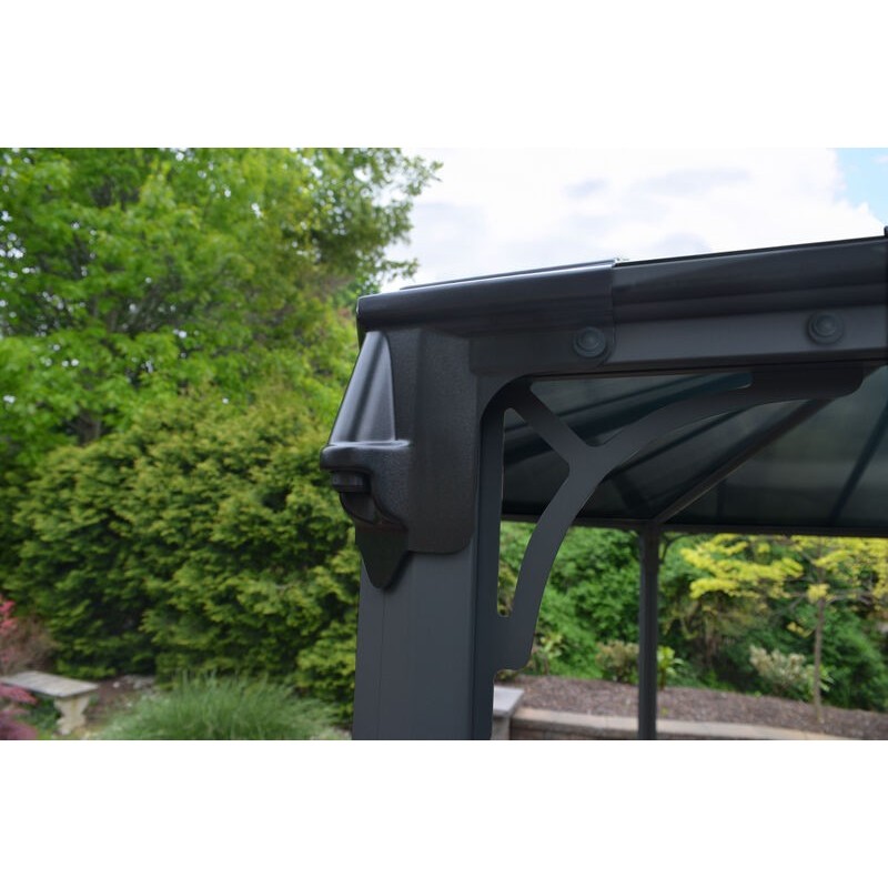 Canopia Monaco Hexagonal Gazebo in Aluminum 3.6X4 m