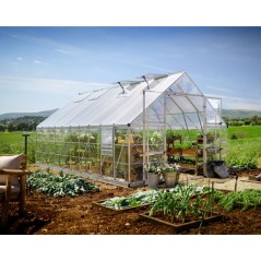 Canopia Balance Hybrid Garden Greenhouse in Polycarbonate 604X304X257 cm Silver