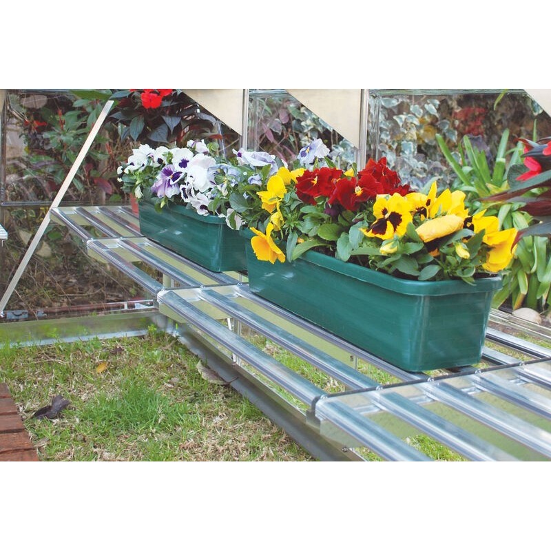 Canopia Forte Kit Of Aluminum Shelves For Greenhouse