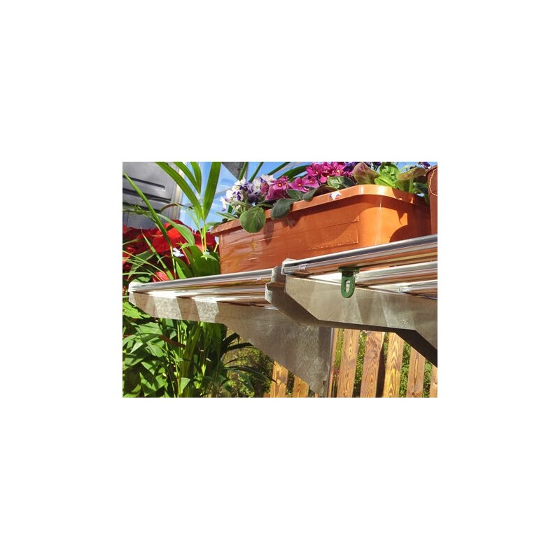 Canopia Forte Kit Of Aluminum Shelves For Greenhouse