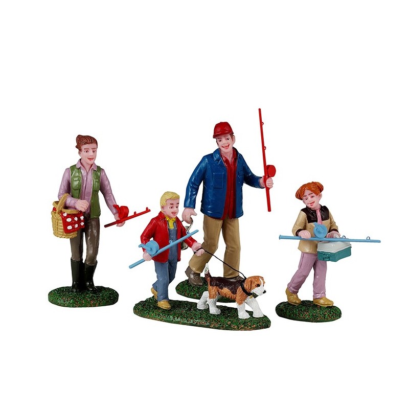 Family Fishing Day Set Of 4 Réf. 42327