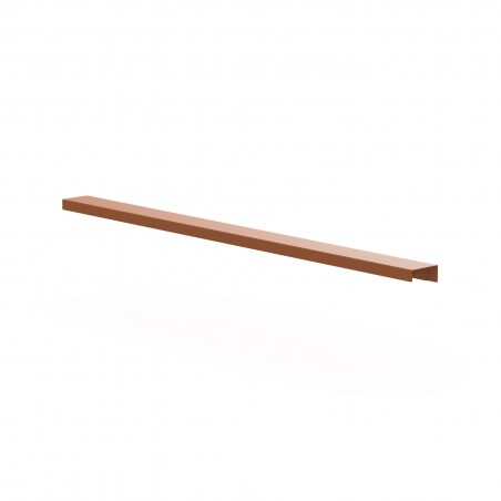 Herstera Support Magnétique pour Lumières Corten Color pour Jardinières 100 cm