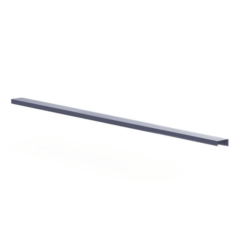 Support magnétique pour lumières Herstera de couleur Anthracite pour jardinières de 150 cm