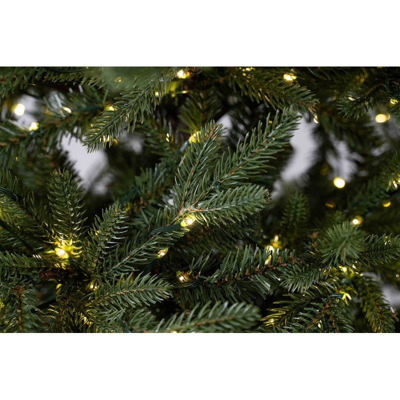 Sapin de Noël lumineux Anthony 1500LED h180Ø137cm PE+PVC