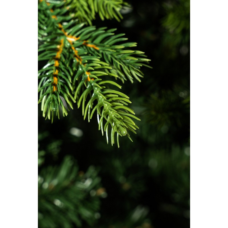 Sapin de Noël lumineux Darcy avec tronc 1000LED h210Ø125cm PE+PVC